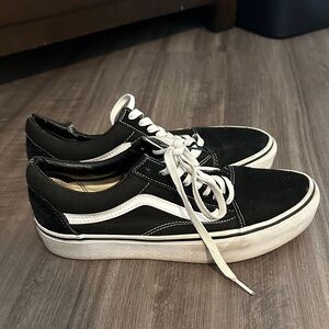 Vans Black and White Women's Sneakers